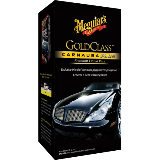 GOLD CLASS LIQUID WAX 473 ml./16oz - Cera liquida limpia, brilla y protege			