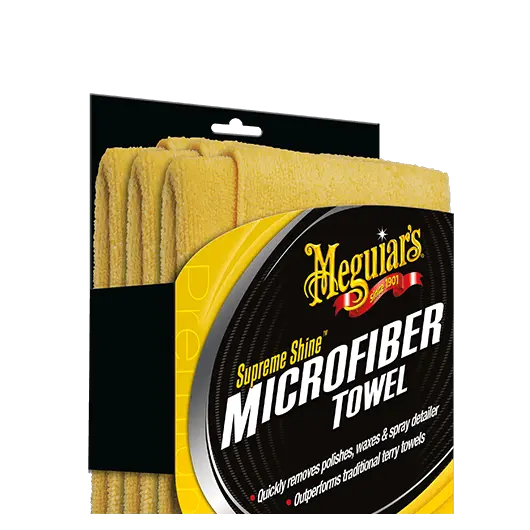 Supreme Shine paquete por 3 microfribras
