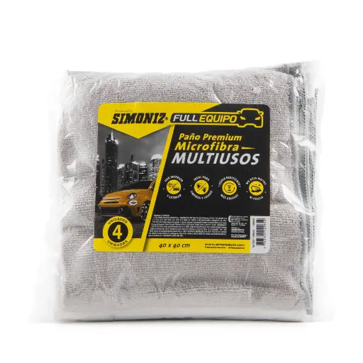 [108945] Paño Microfibra SIMONIZ Full Equipo 4 Unds
