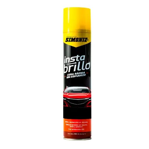 [203753]  Cera Rápida Insta Brillo SIMONIZ en Aerosol 480ml