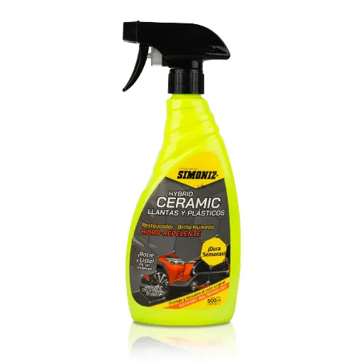 [207628] SIMONIZ Restaurador de Llantas y Plásticos SIMONIZ Hybrid Ceramic 500ml